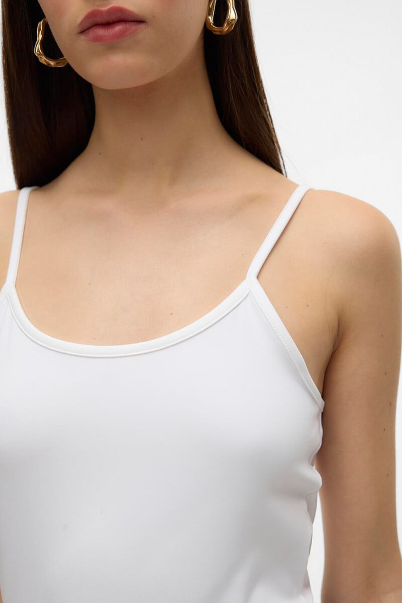 Cortefiel Top Singlet Elástico