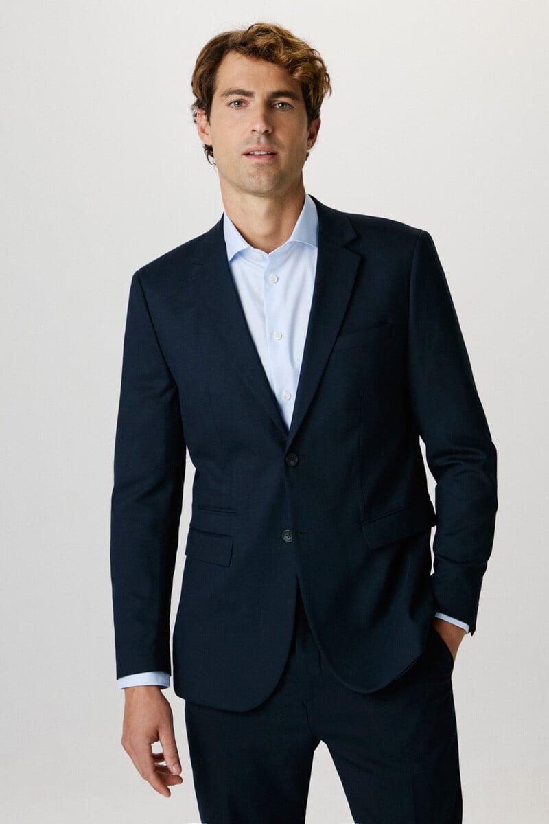 Cortefiel Traje De Dos Piezas De Hombre Slim Fit