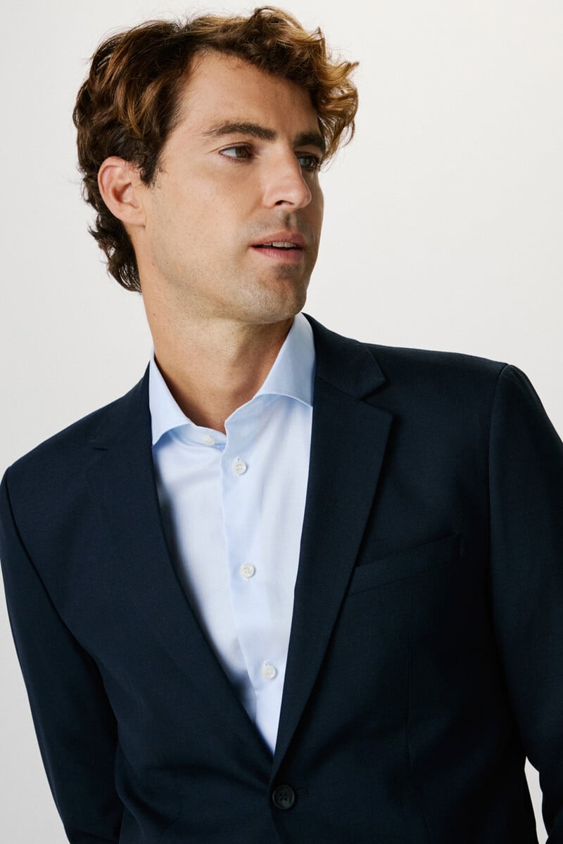 Cortefiel Traje De Dos Piezas De Hombre Slim Fit