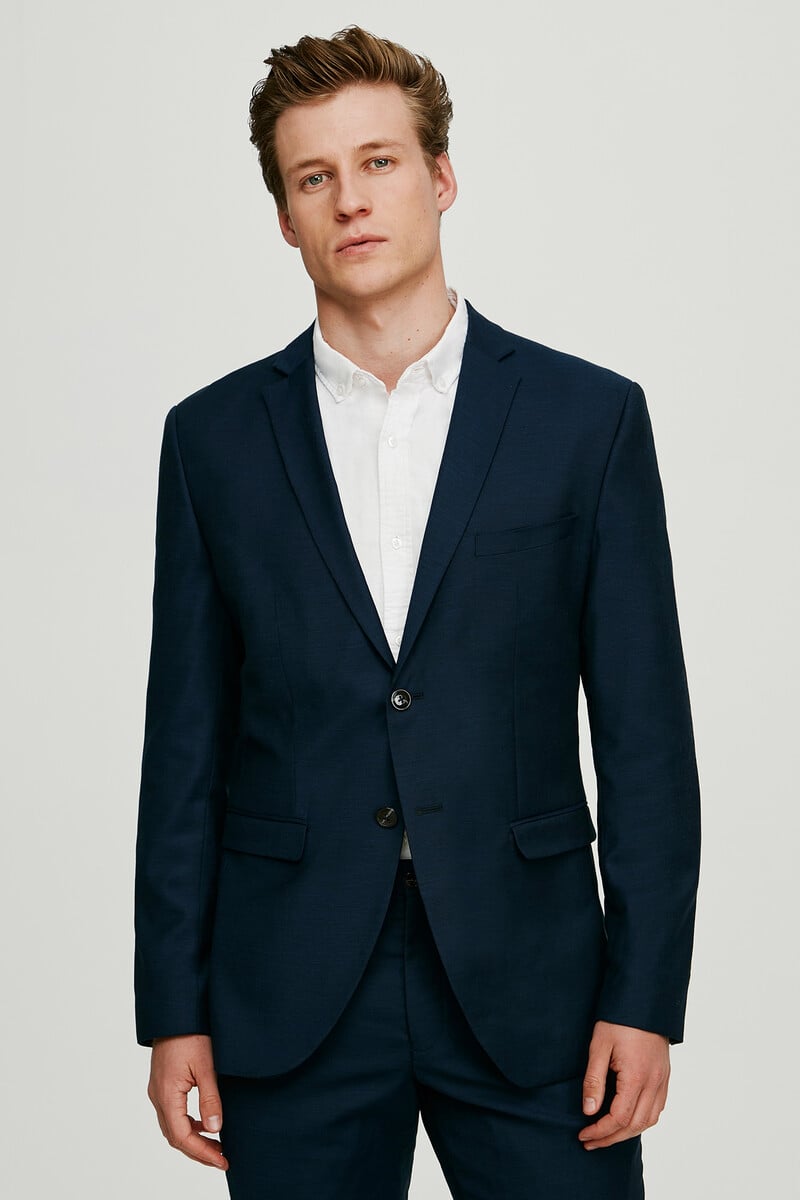 Cortefiel Traje Slim Fit Liso