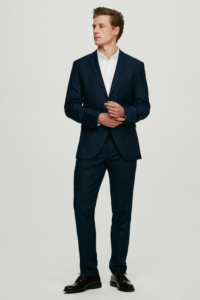 Cortefiel Traje Slim Fit Liso