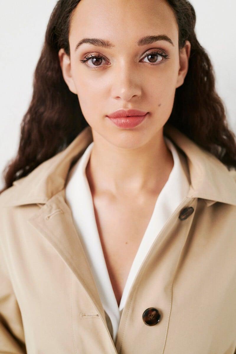 Cortefiel Trench Gabardine