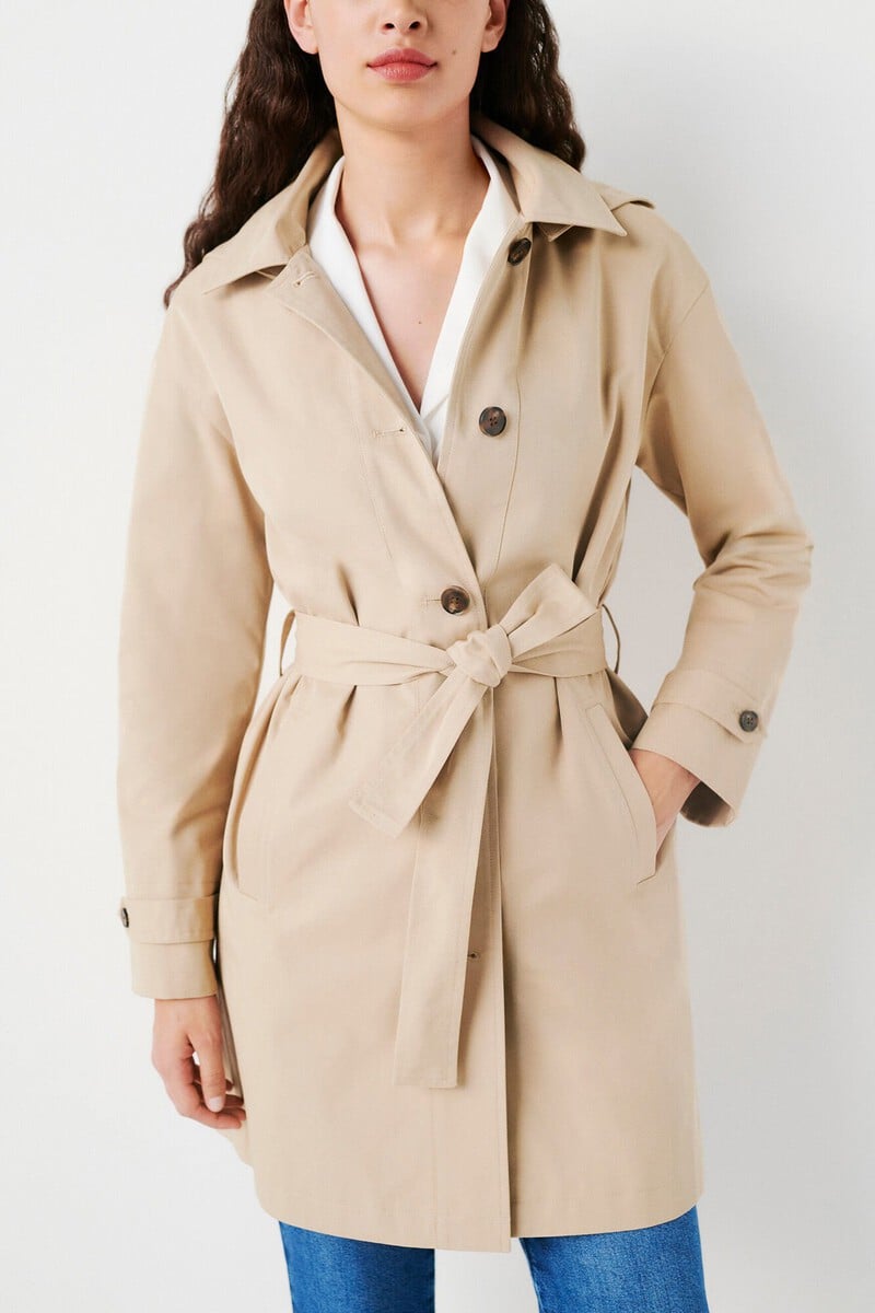 Cortefiel Trench Gabardine