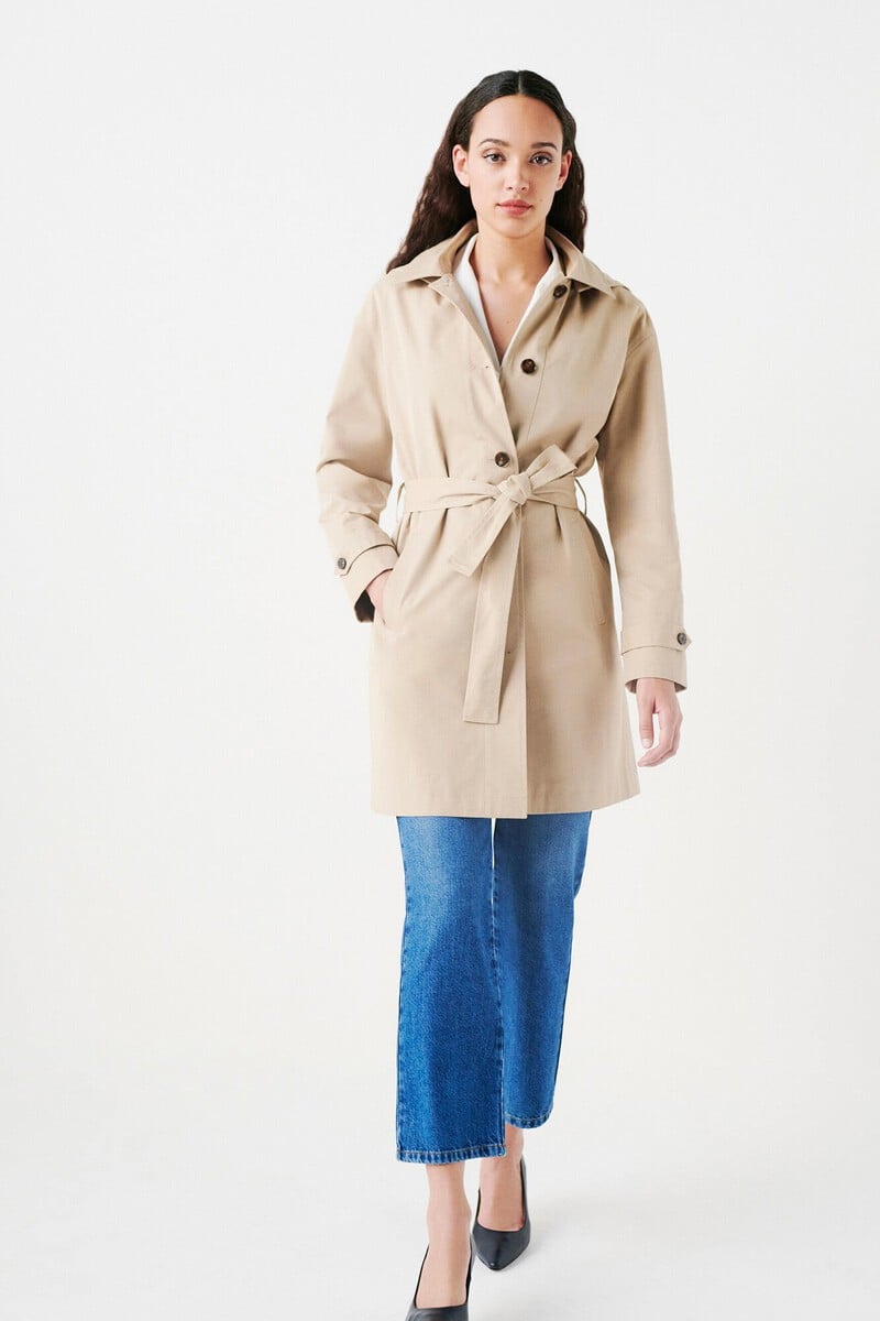 Cortefiel Trench Gabardine