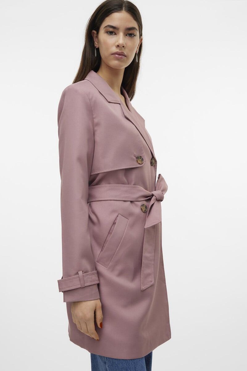 Cortefiel Trench Midi De Mujer Con Lazada