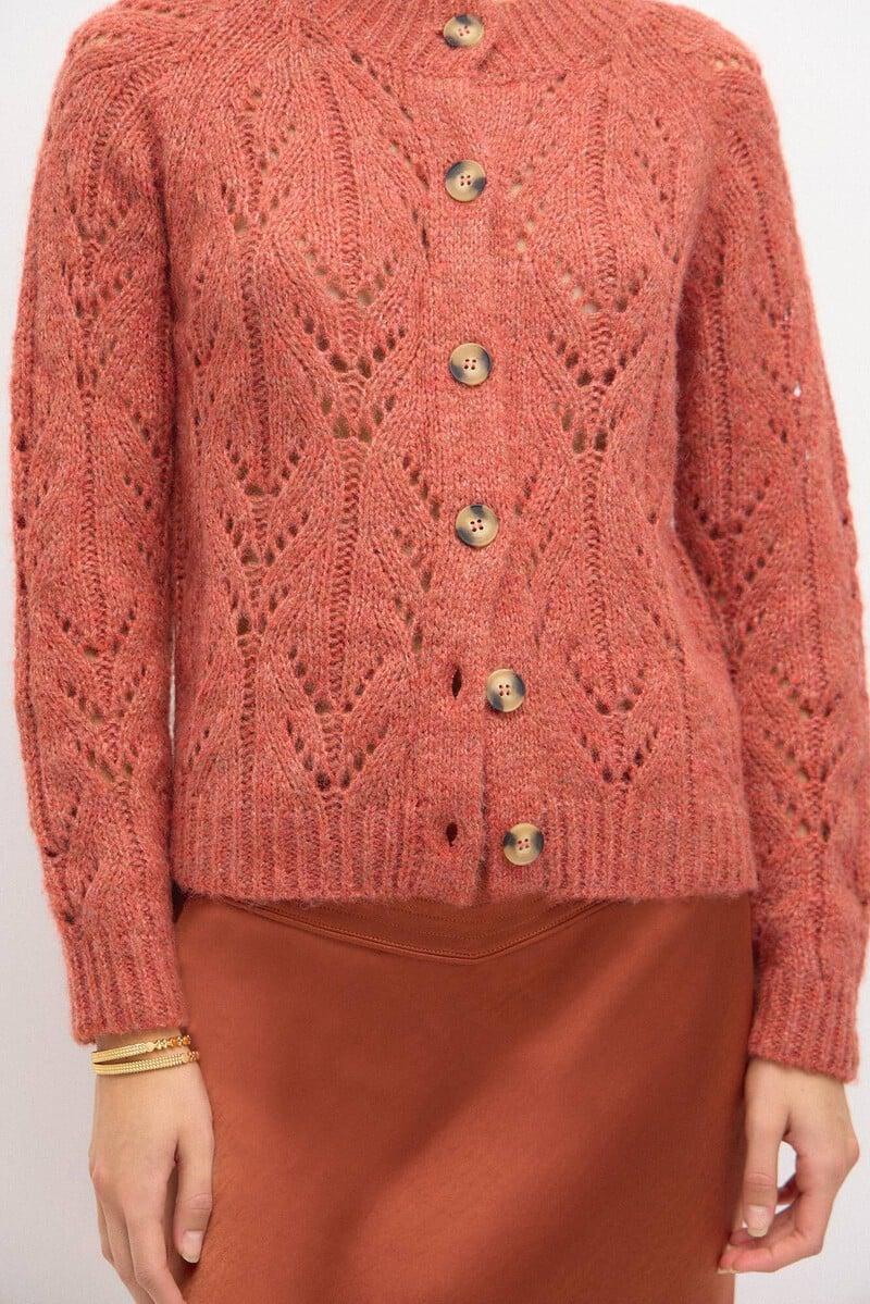 Cortefiel Tricia. Chaqueta De Punto Calado