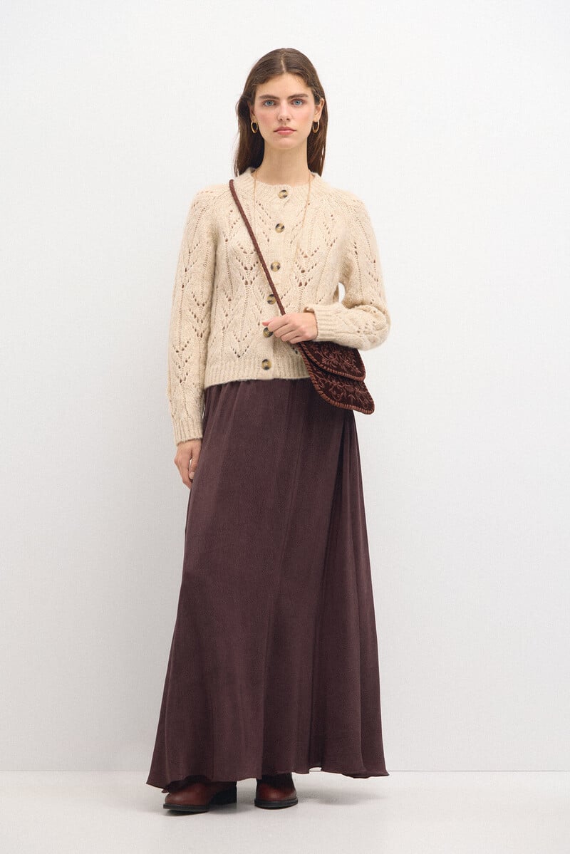 Cortefiel Tricia. Chaqueta De Punto Calado