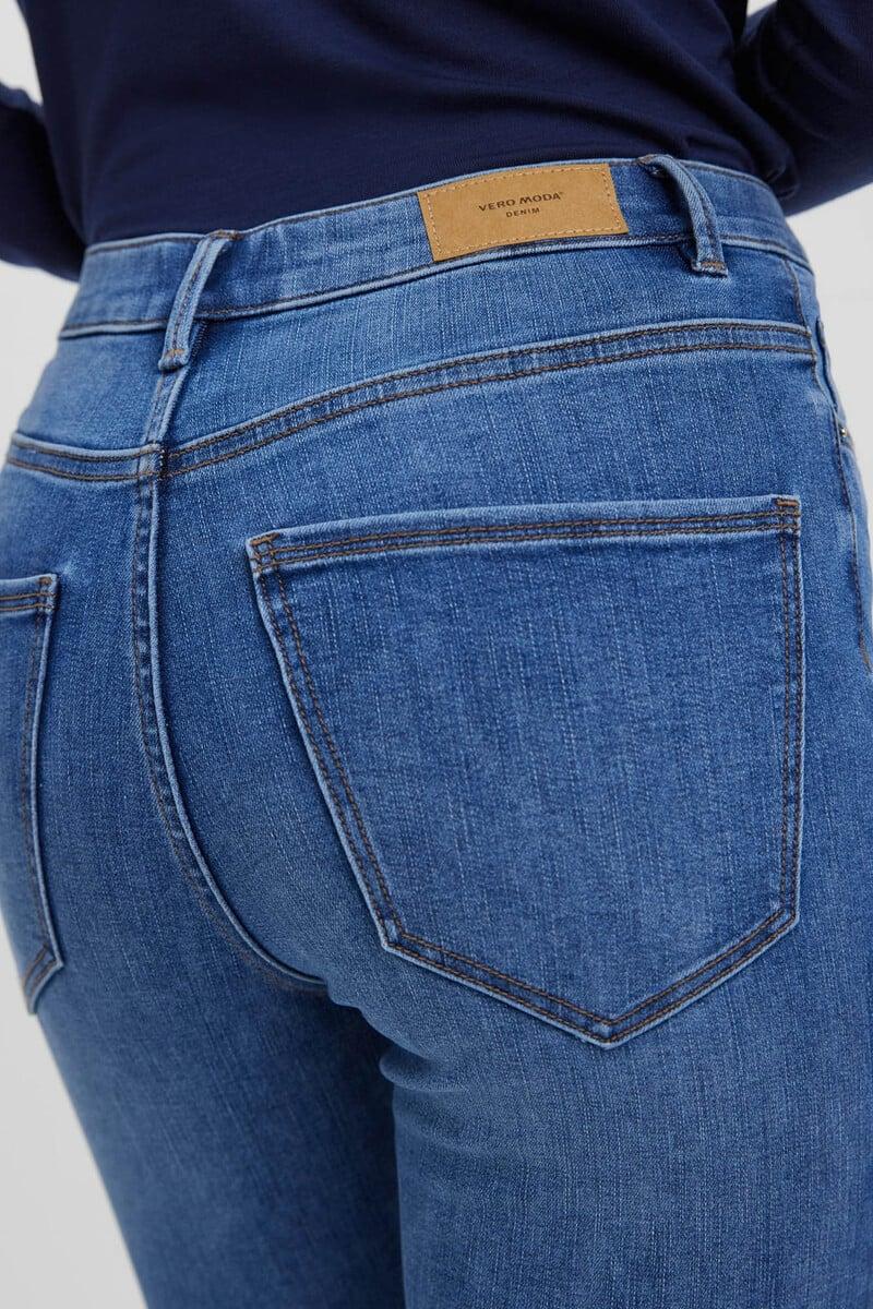 Cortefiel Vaquero Skinny De Mujer Con Cintura Alta
