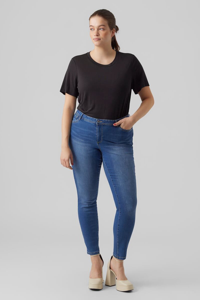 Cortefiel Vaquero Slim talla grande