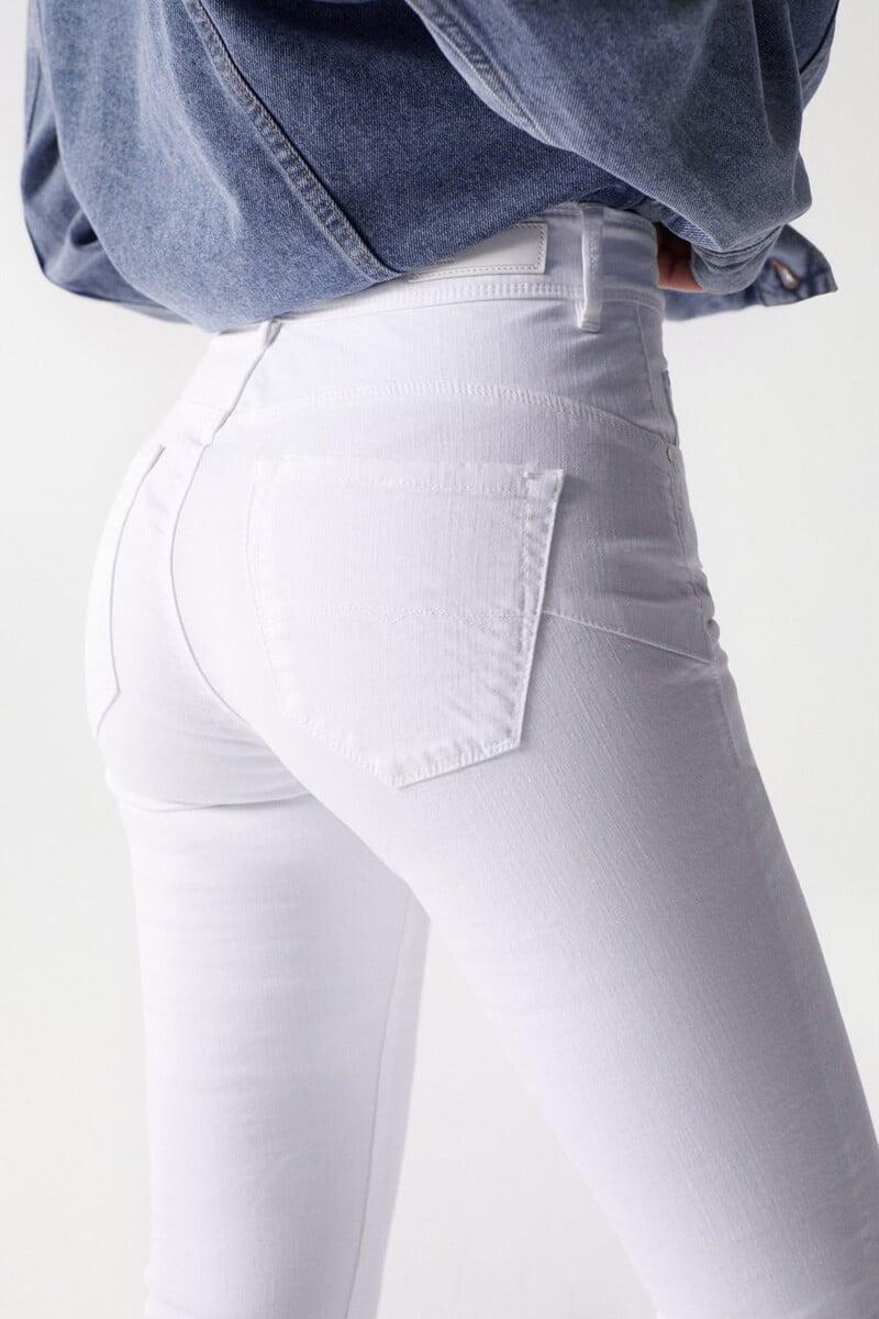 Cortefiel Vaqueros Faith Push In Cropped
