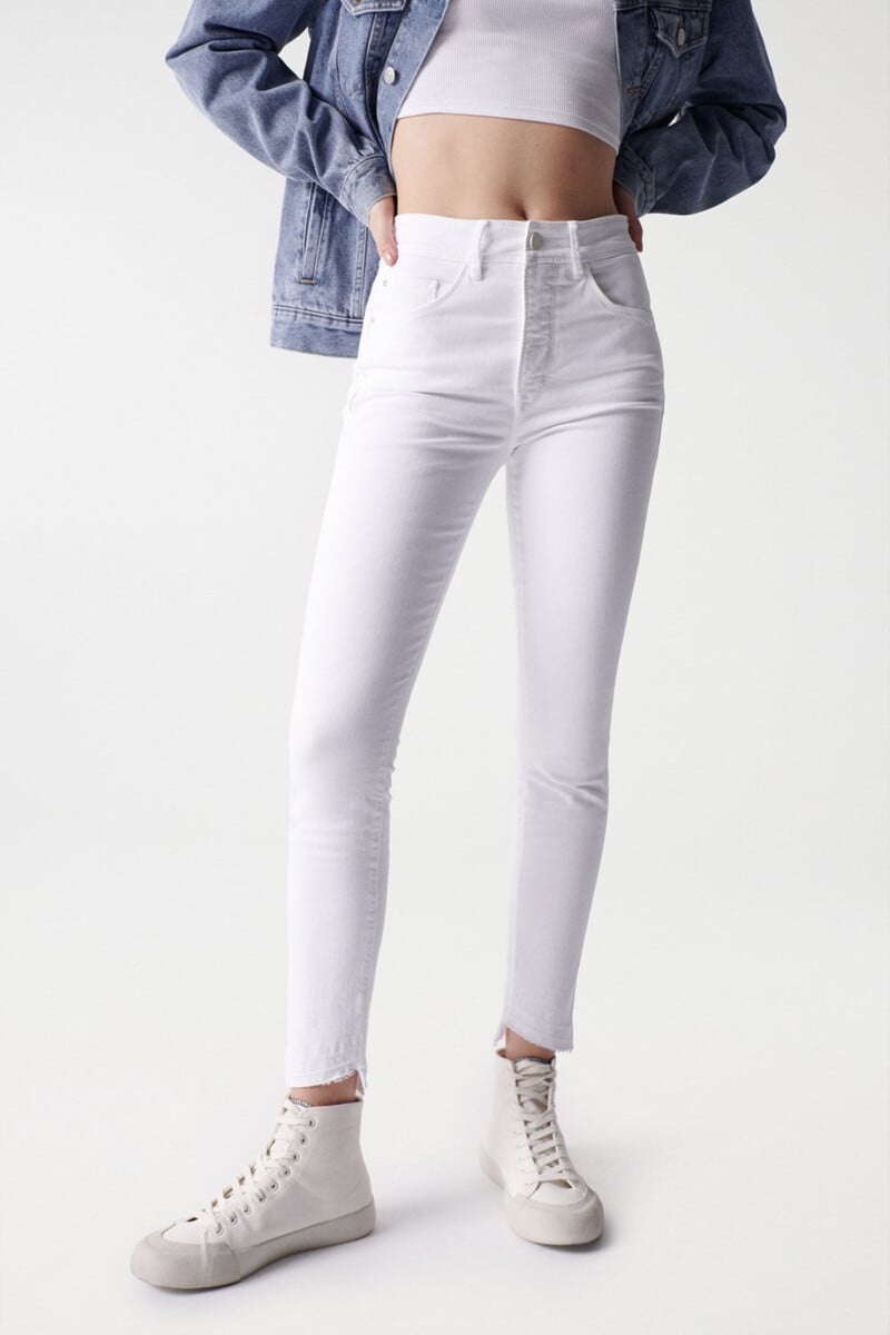Cortefiel Vaqueros Faith Push In Cropped
