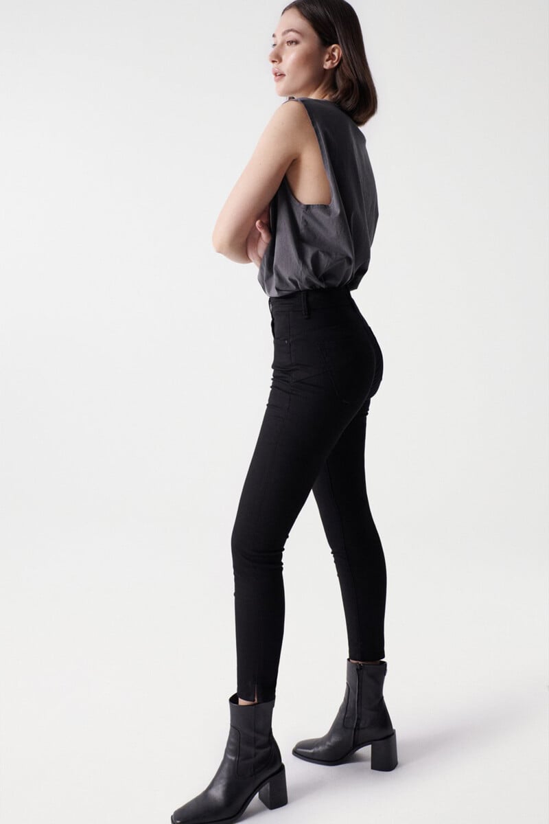 Cortefiel Vaqueros Faith Push In Cropped