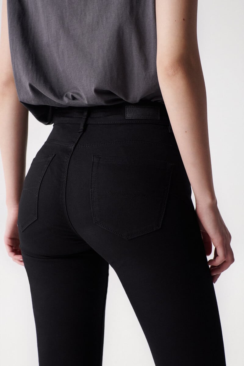 Cortefiel Vaqueros Faith Push In Cropped