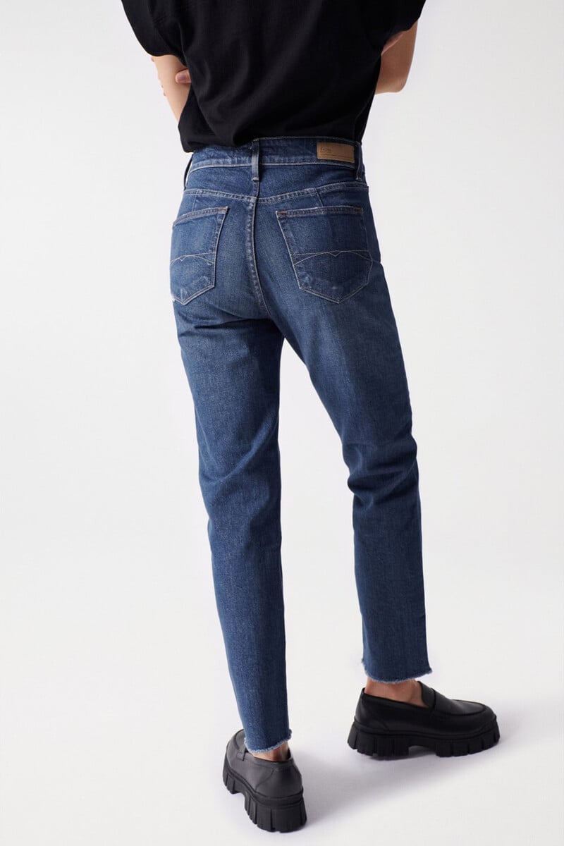 Cortefiel Vaqueros True Cropped Slim