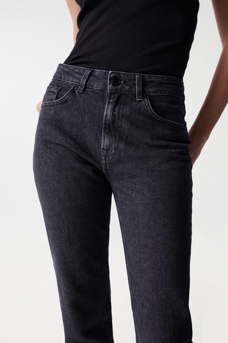 Cortefiel Vaqueros true cropped slim negro