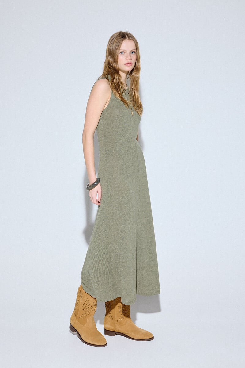 Cortefiel Vestido Básico Estructura