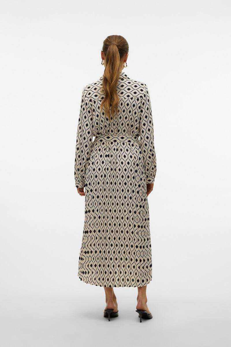 Cortefiel Vestido Camisero Midi