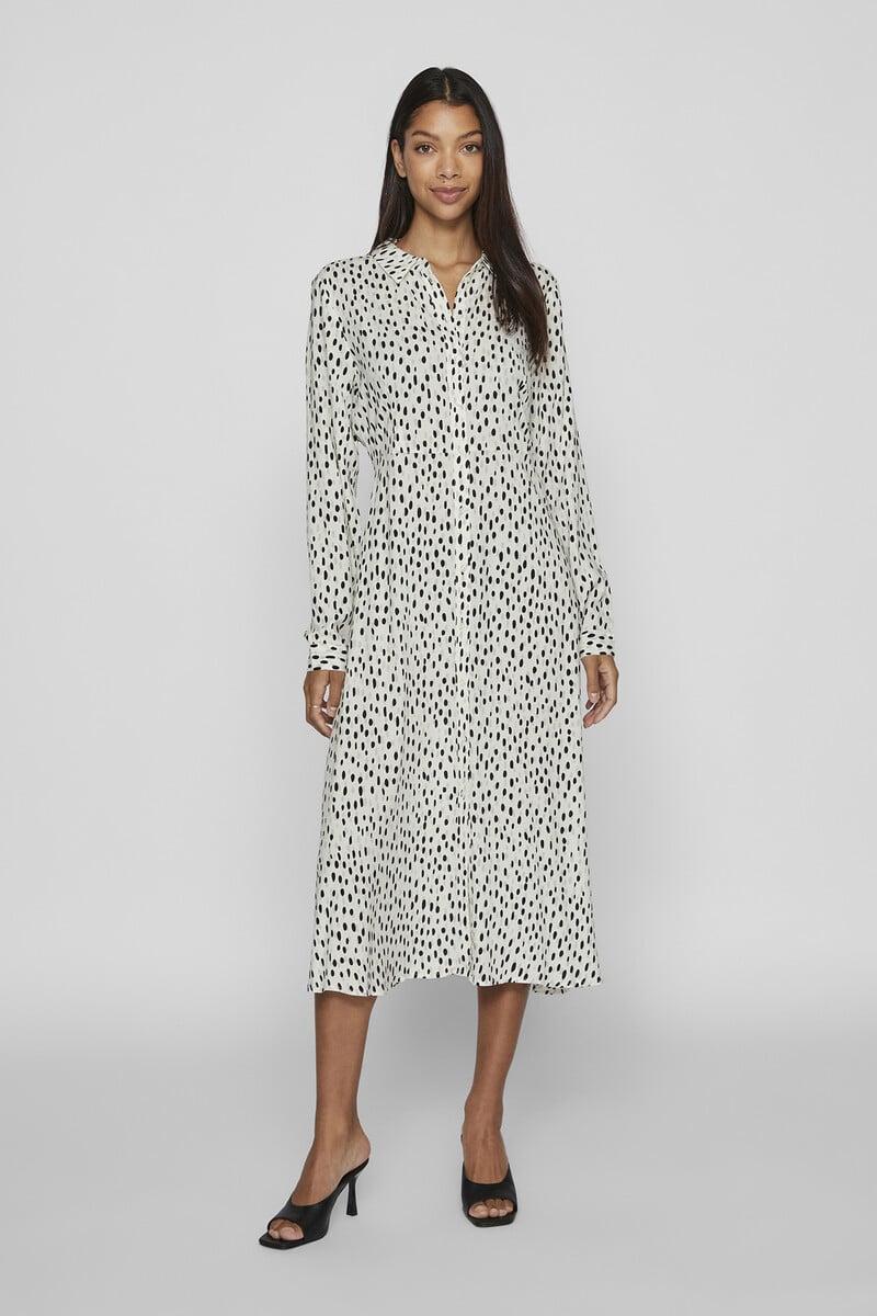 Cortefiel Vestido Camisero Midi