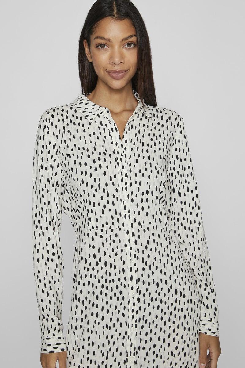 Cortefiel Vestido Camisero Midi