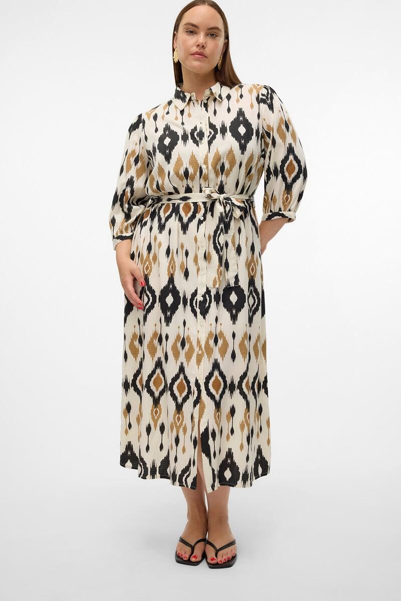 Cortefiel Vestido Camisero Talla Grande