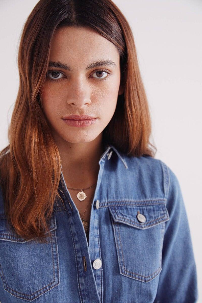Cortefiel Vestido Camisero Vaquero
