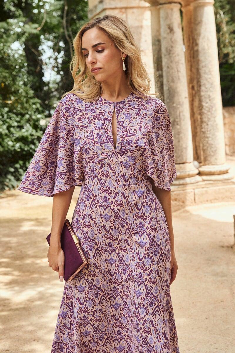 Cortefiel Vestido capa Silbona