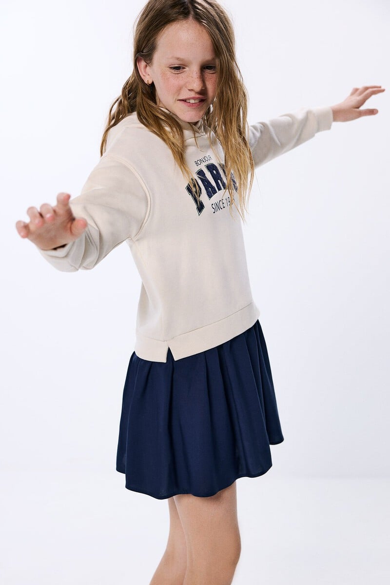 Cortefiel Vestido Combinado Niña