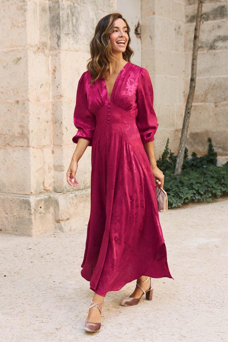 Cortefiel Vestido Con Escote Biniara