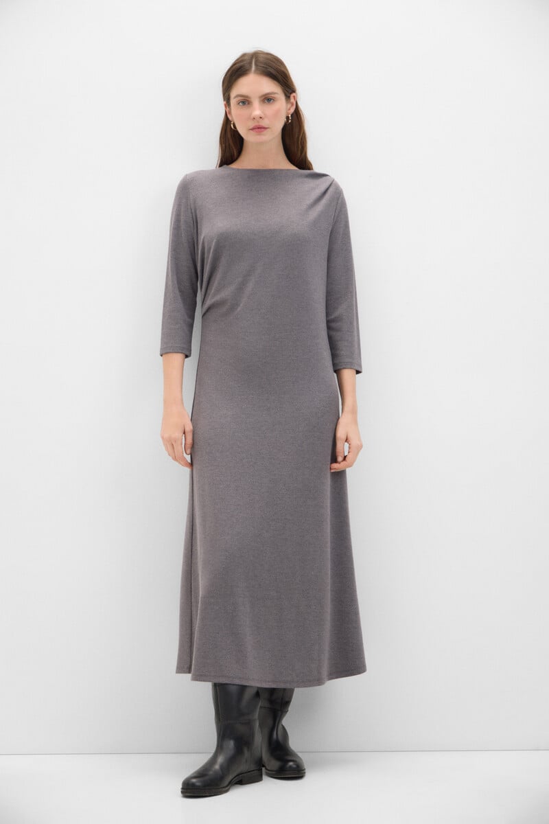 Cortefiel Vestido con frunces