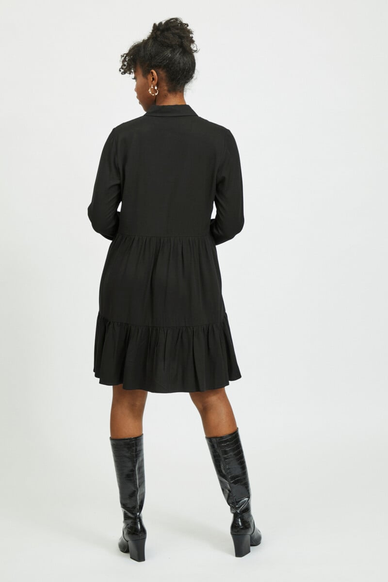 Cortefiel Vestido Corto Camisero
