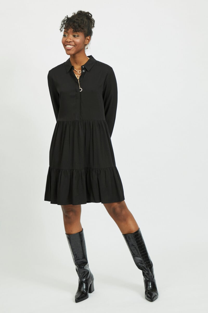 Cortefiel Vestido corto camisero