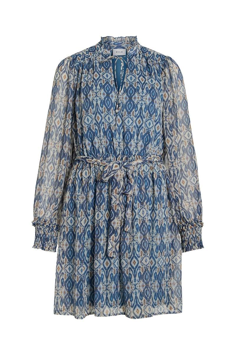 Cortefiel Vestido Corto Estampado