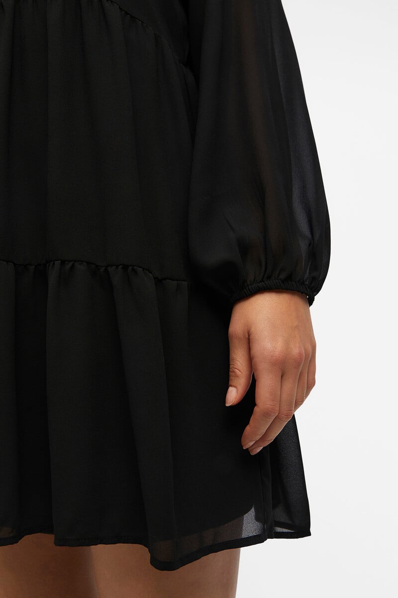 Cortefiel Vestido Corto Fluido