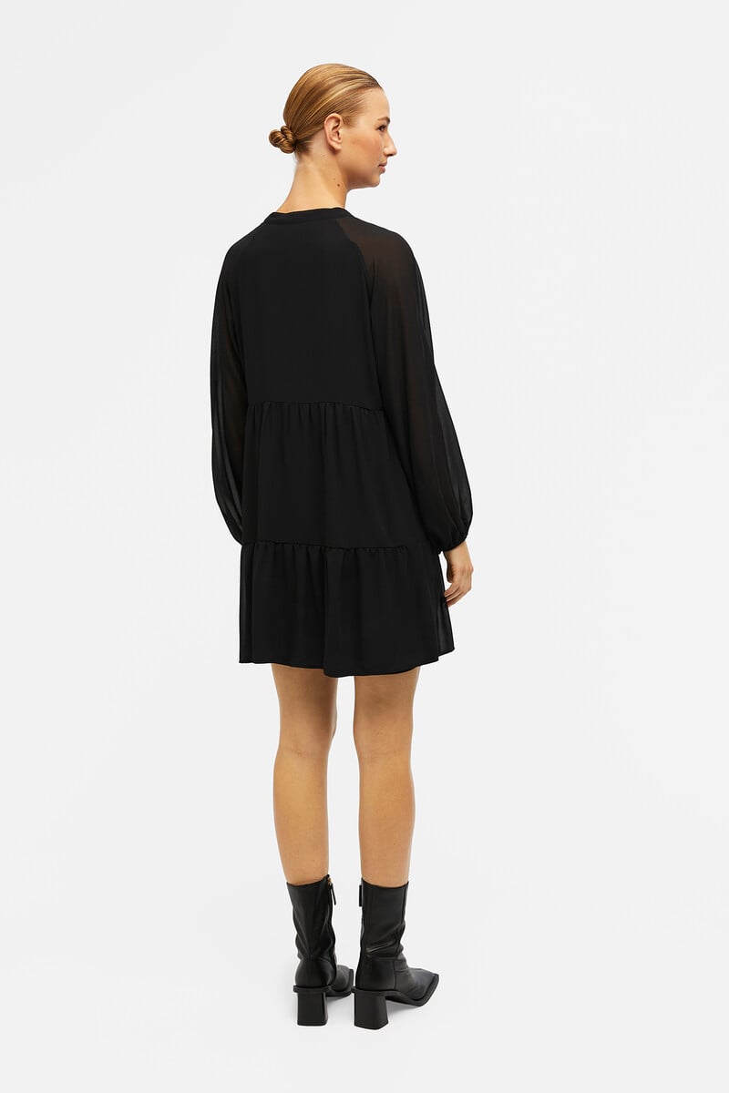 Cortefiel Vestido Corto Fluido