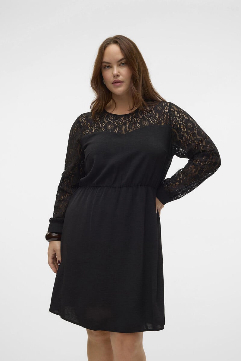 Cortefiel Vestido Corto Talla Grande