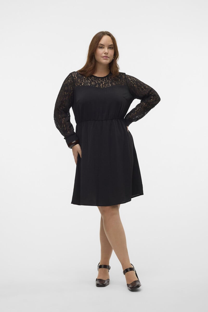 Cortefiel Vestido corto talla grande