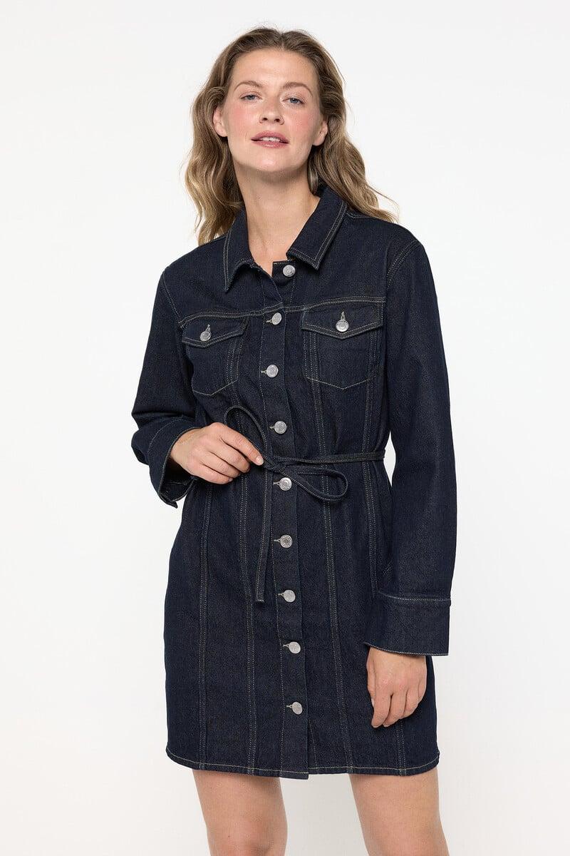 Cortefiel Vestido Corto Vaquero