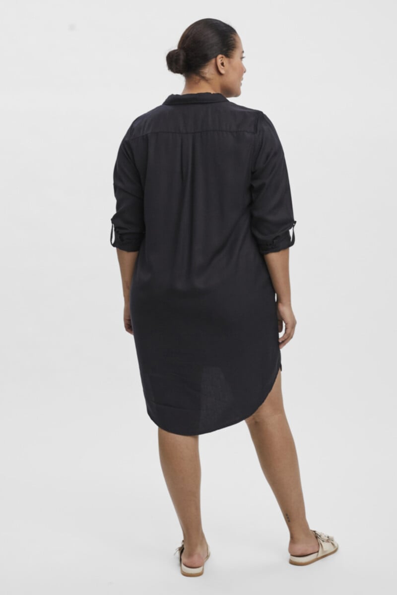 Cortefiel Vestido Corto Vaquero Talla Grande