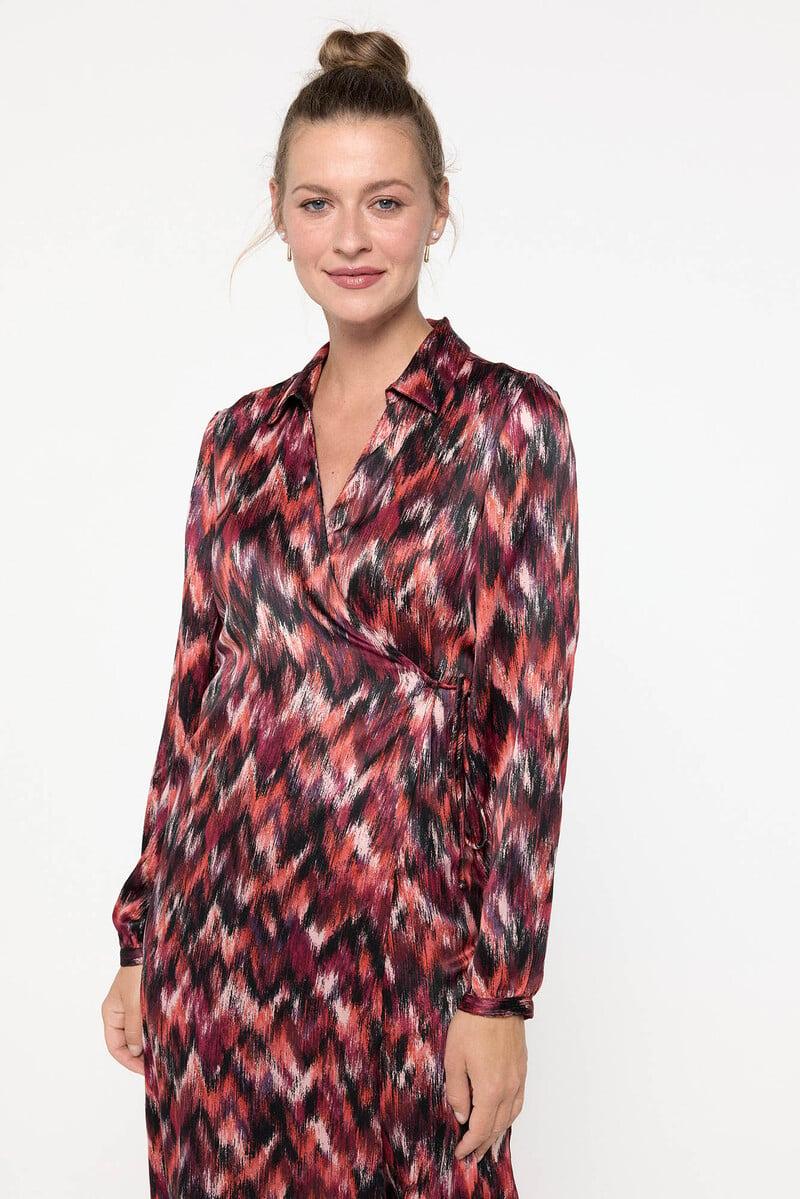 Cortefiel Vestido Cruzado Camisero
