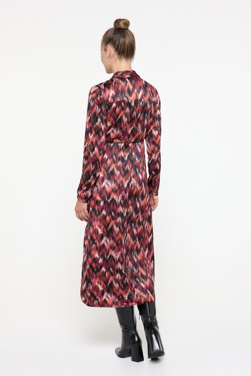 Cortefiel Vestido Cruzado Camisero