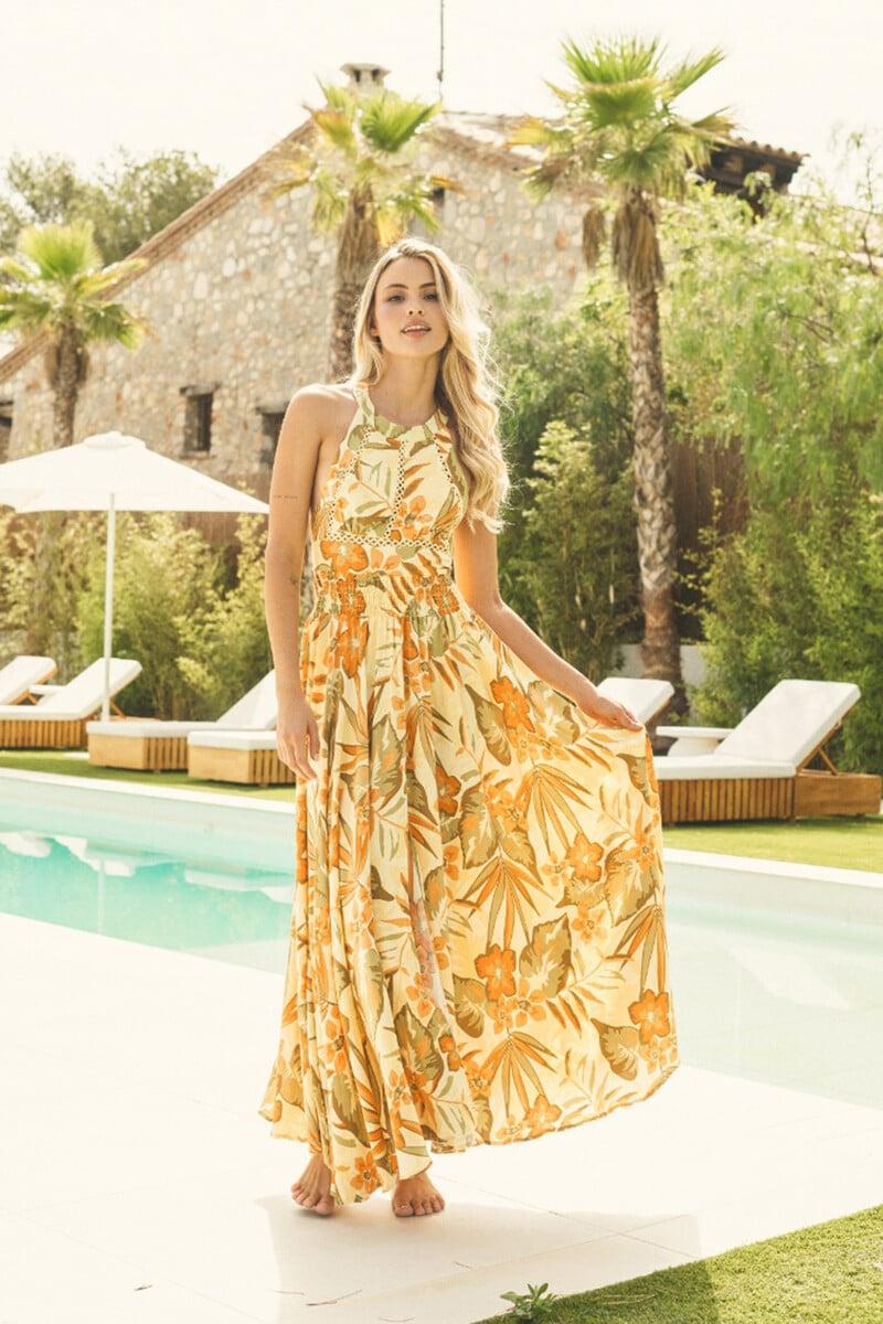 Cortefiel Vestido de crochet