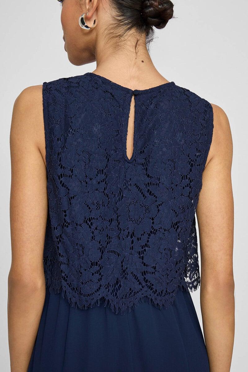 Cortefiel Vestido De Fiesta Largo