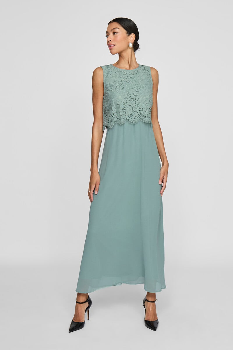 Cortefiel Vestido De Fiesta Largo