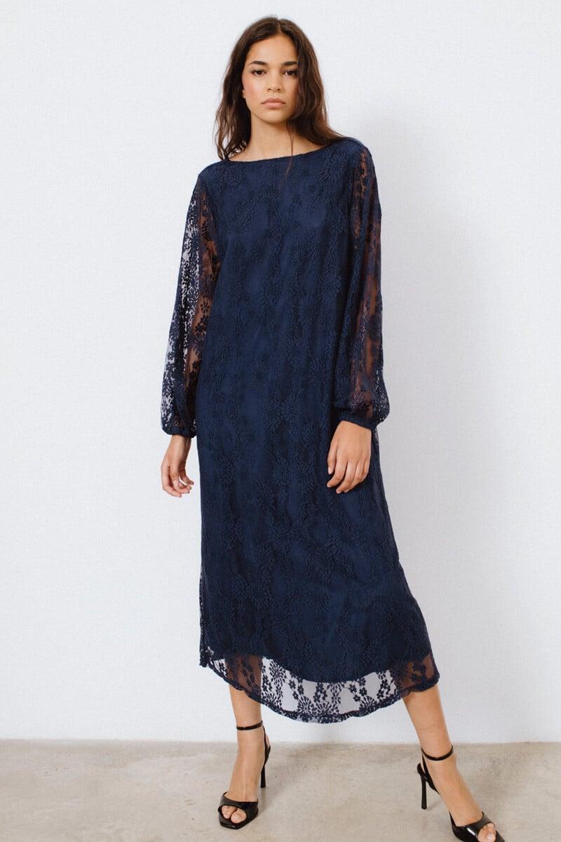 Cortefiel Vestido De Fiesta Midi