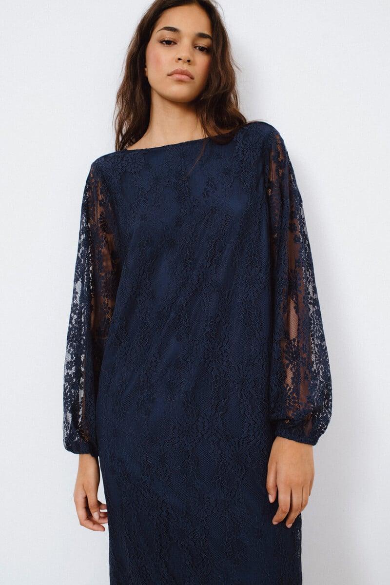 Cortefiel Vestido De Fiesta Midi