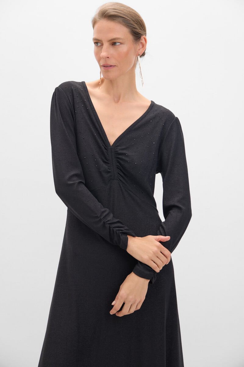 Cortefiel Vestido De Lurex