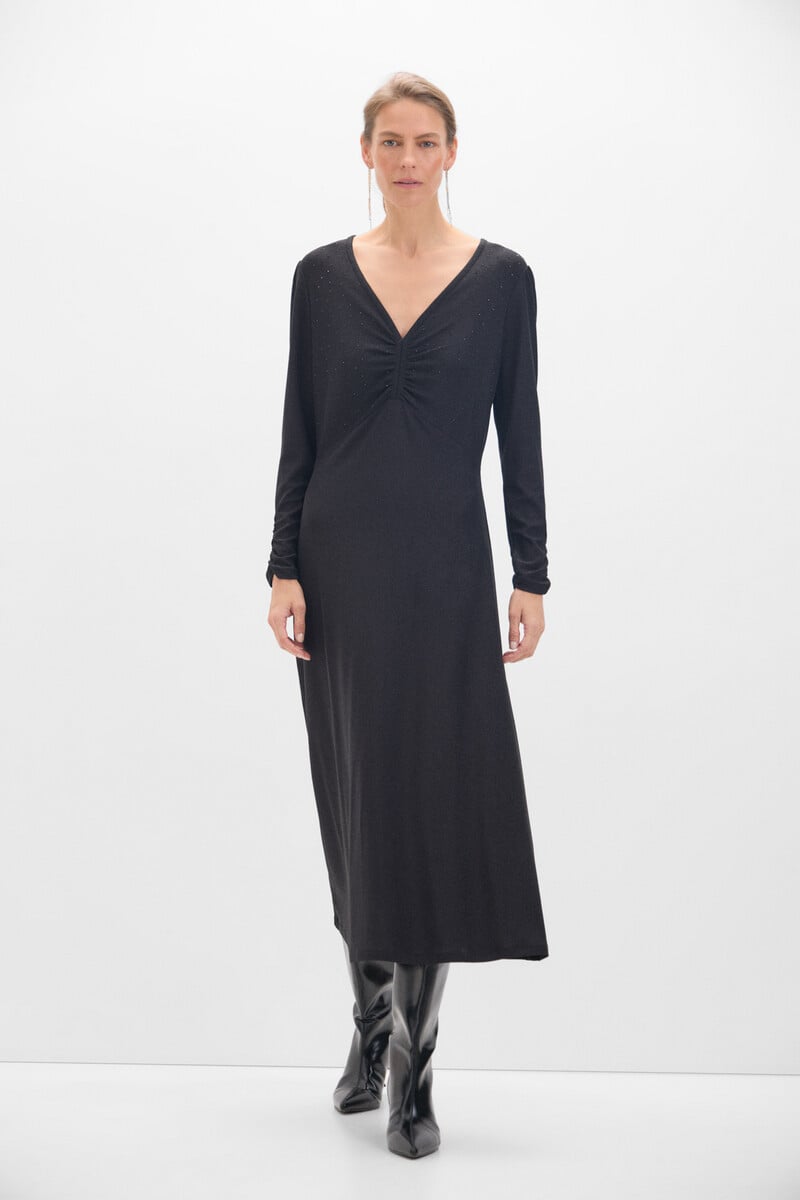 Cortefiel Vestido De Lurex