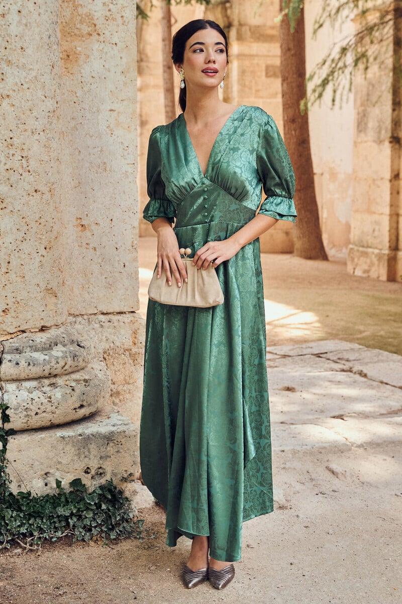 Cortefiel Vestido de manga francesa Amabella