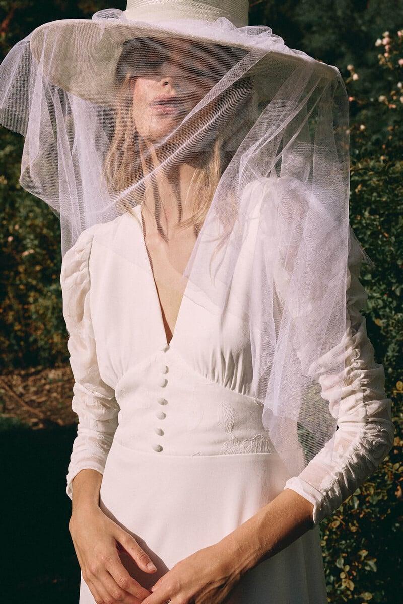 Cortefiel Vestido De Novia Silvina