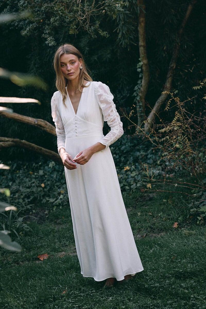 Cortefiel Vestido De Novia Silvina